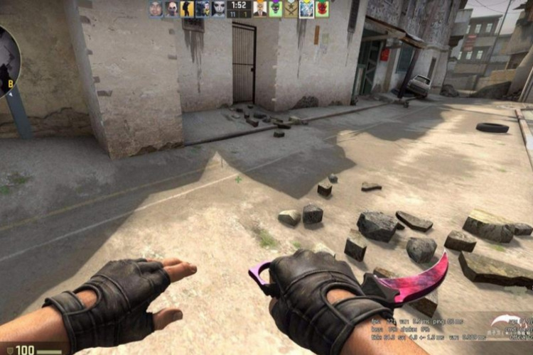 用csgo独臂玩家,跨越障碍,挑战极限