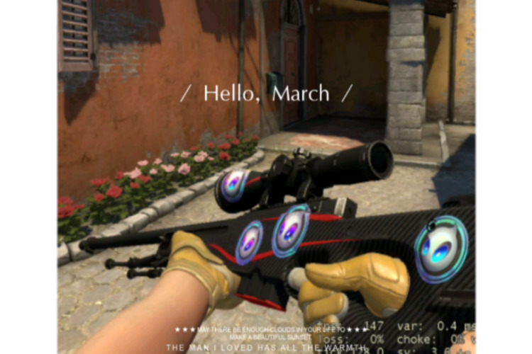 CSGO女神教你认识的对象
